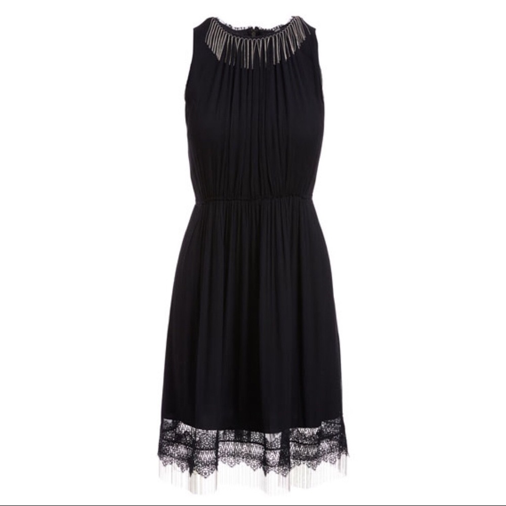 Elie Tahari Demetria chain detail dress 👗